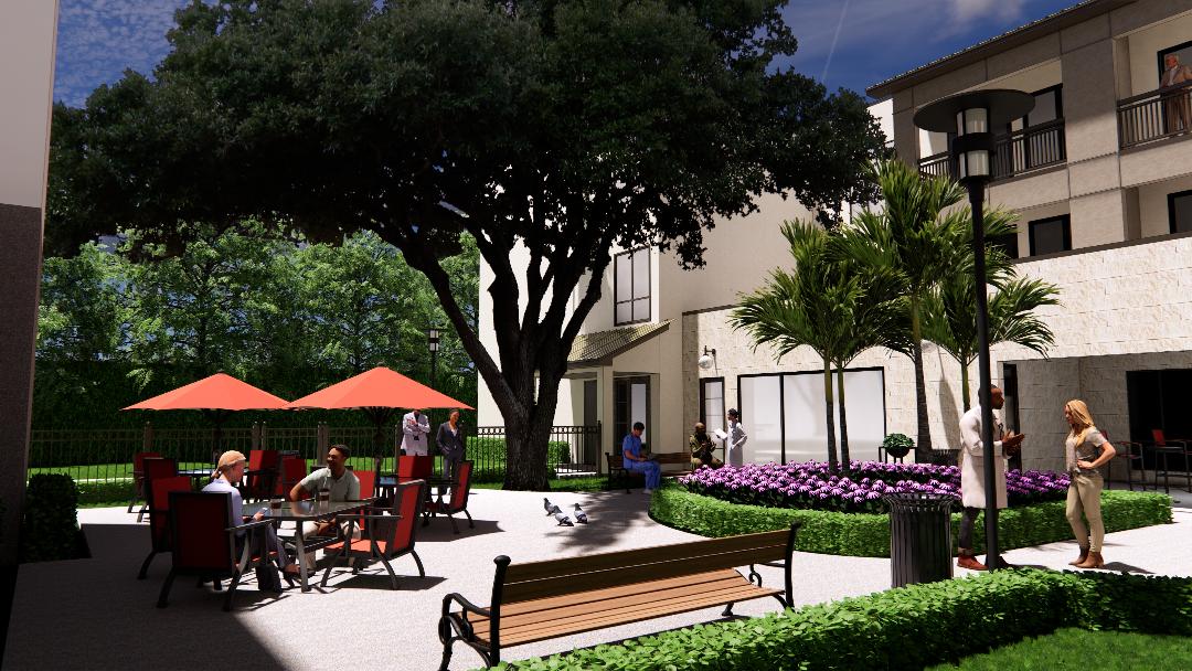 Rendering Patio ALZ